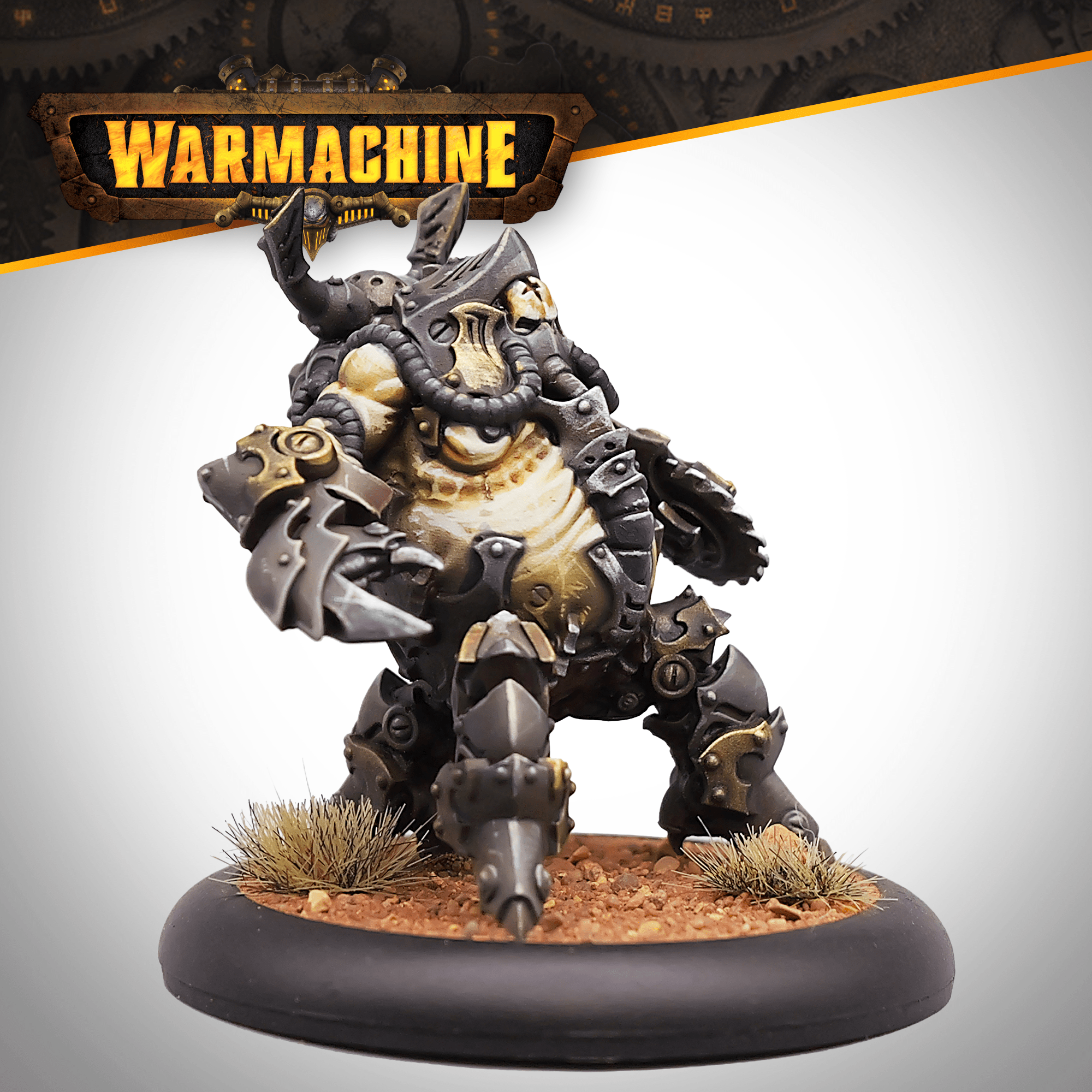 Warmachine: Mechanithrall Swarm Warden - Steamforged Games