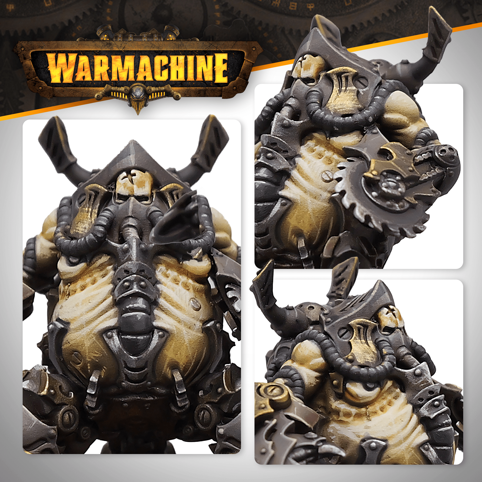 Warmachine: Mechanithrall Swarm Warden - Steamforged Games