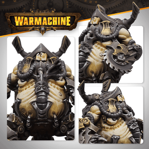 Warmachine: Mechanithrall Swarm Warden - Steamforged Games