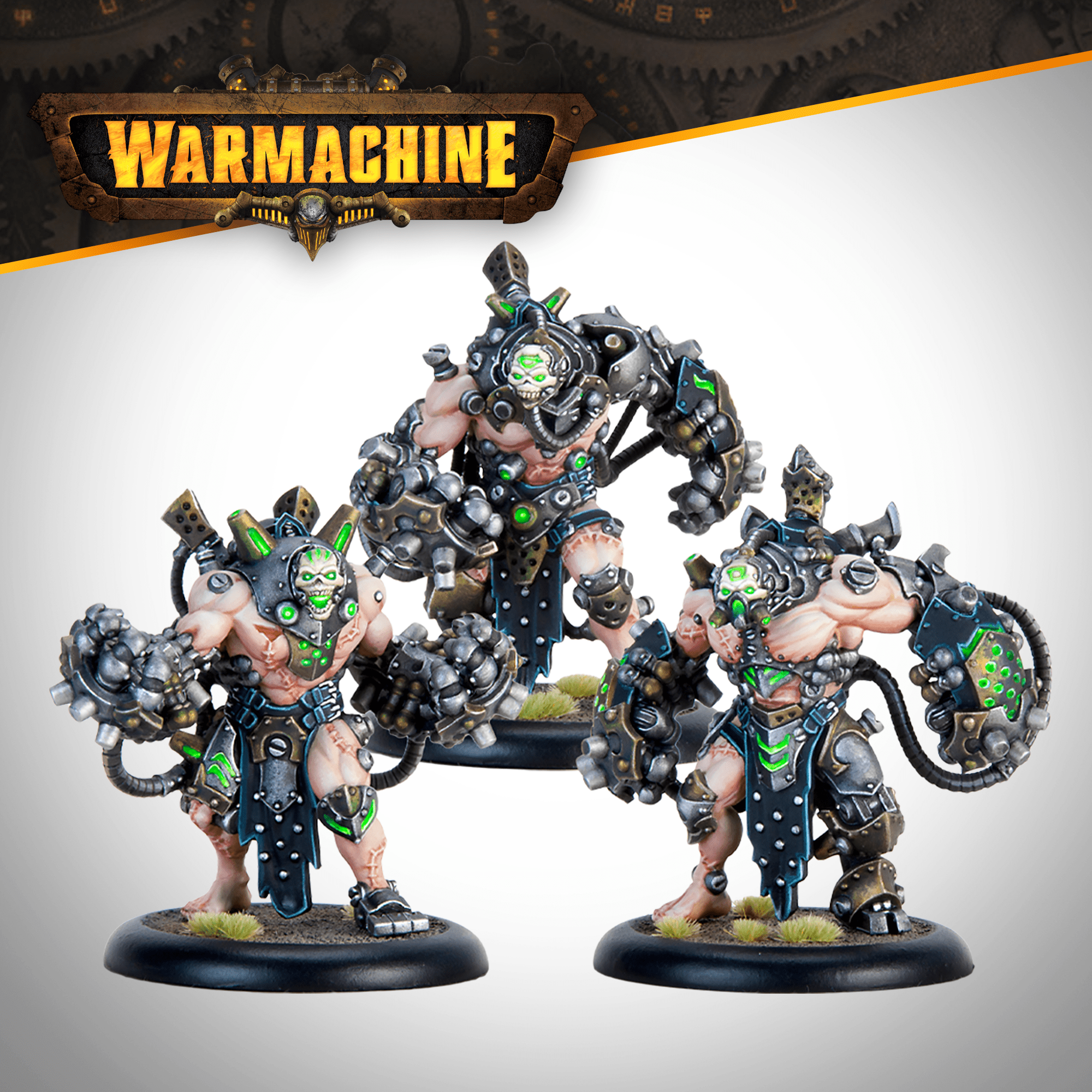 Warmachine: Mechanithrall Brutes - Steamforged Games