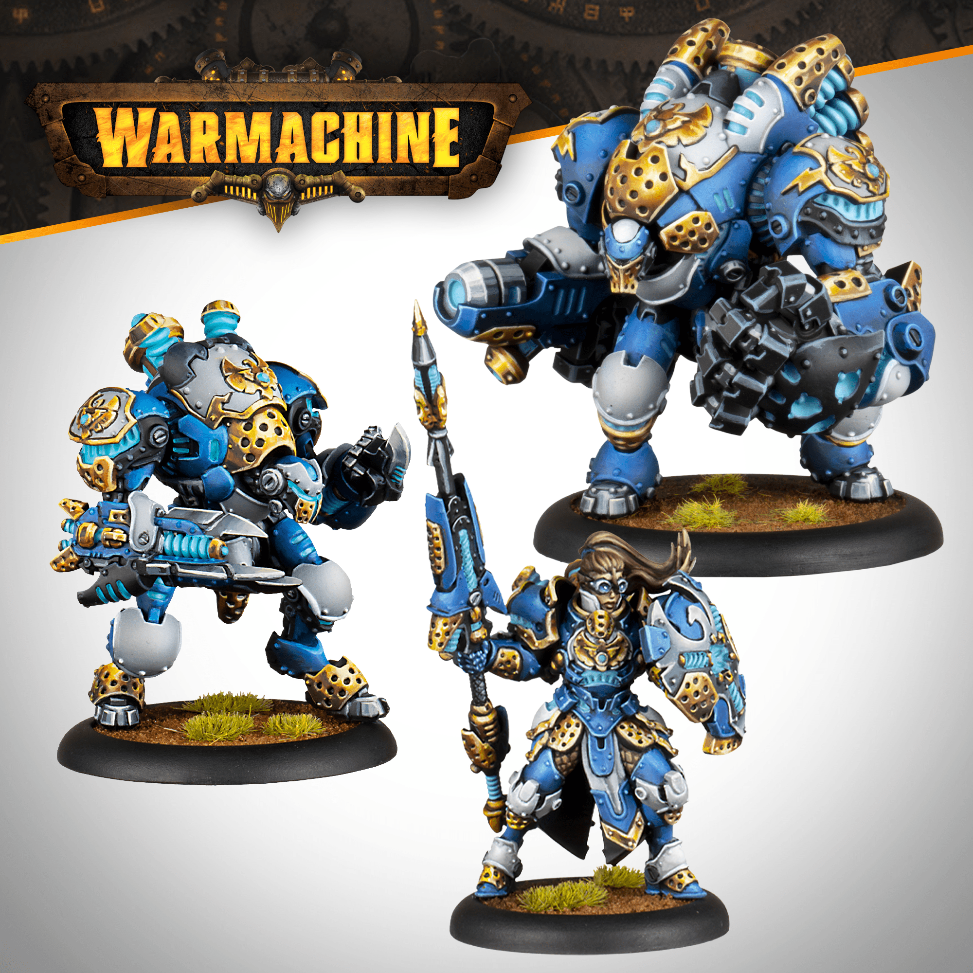 Warmachine: Cygnar Storm Legion Battlegroup Box - Steamforged Games