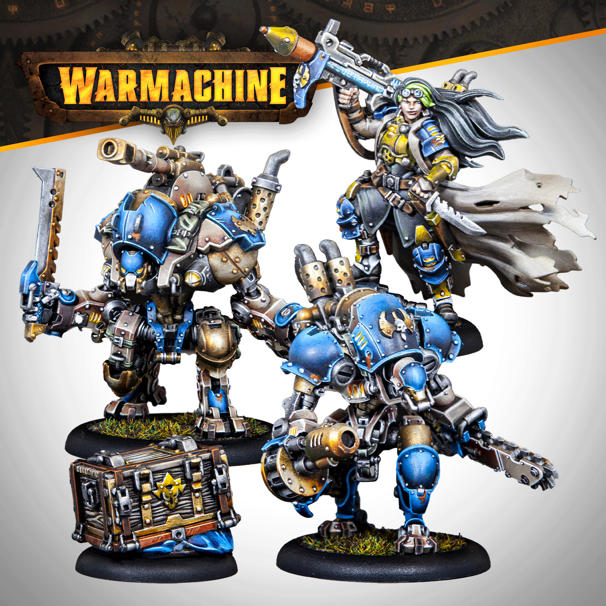 Warmachine: Cygnar Gravediggers Battlegroup Box - Steamforged Games