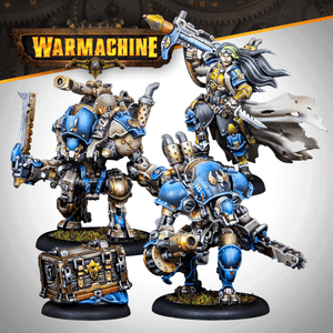 Warmachine: Cygnar Gravediggers Battlegroup Box - Steamforged Games