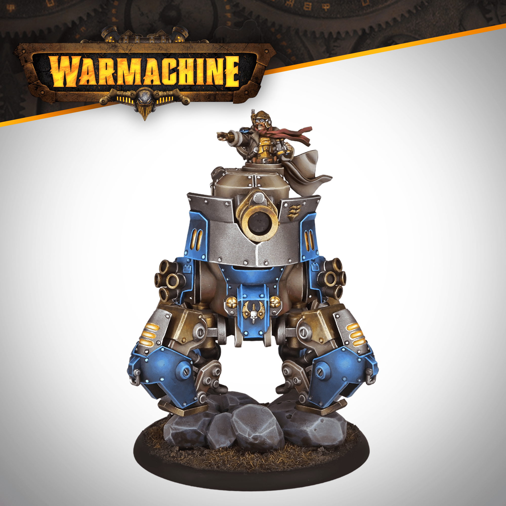 Warmachine: Captain Connor 'Boom Boom' McCoy - Steamforged Games
