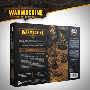 Warmachine: Cygnar Gravediggers Command Starter - Steamforged Games