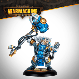 Warmachine: Cygnar Storm Forge Command Cadre - Steamforged Games