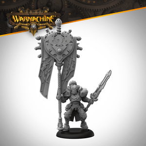 Warmachine: Storm Legion Legionnaire Standard Bearer Variant - Steamforged Games