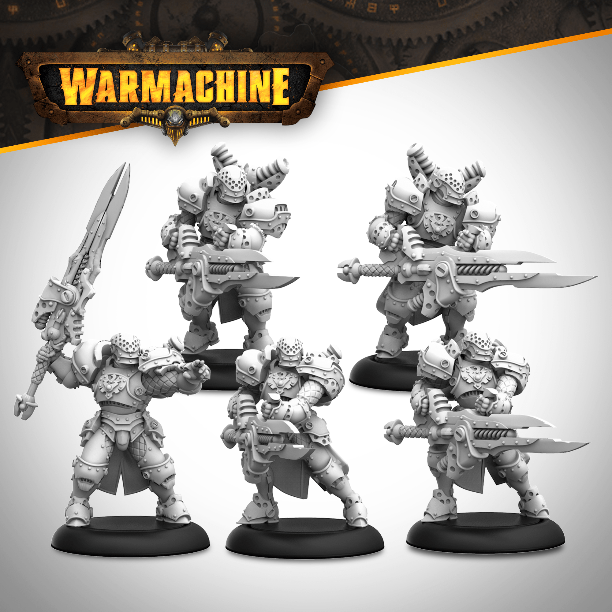 Warmachine: Stormthrower Legionnaires - Steamforged Games