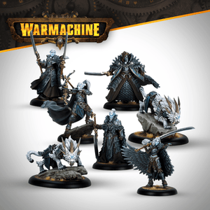 Warmachine: The Final Hunt Command Cadre (HIPS) - Steamforged Games