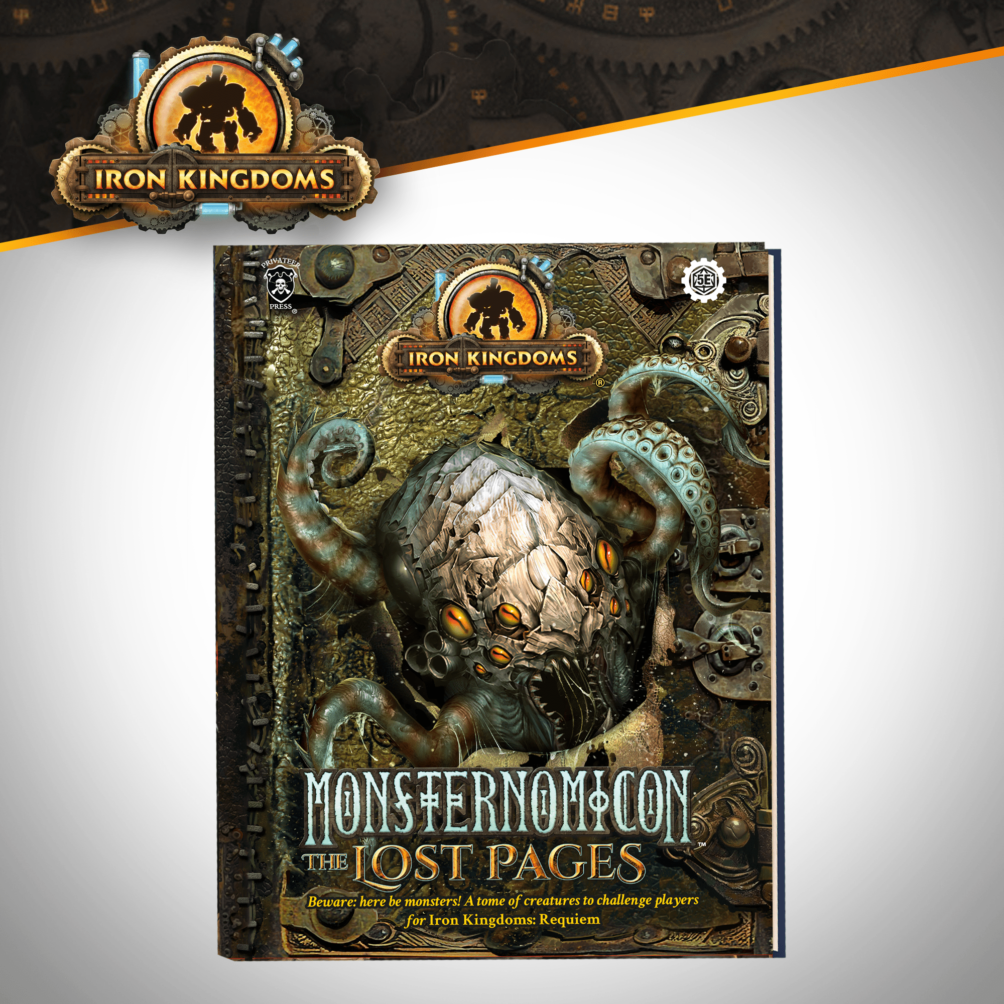 Iron Kingdoms: Into the Wild - Monsternomicon the Lost Pages - Steamforged Games
