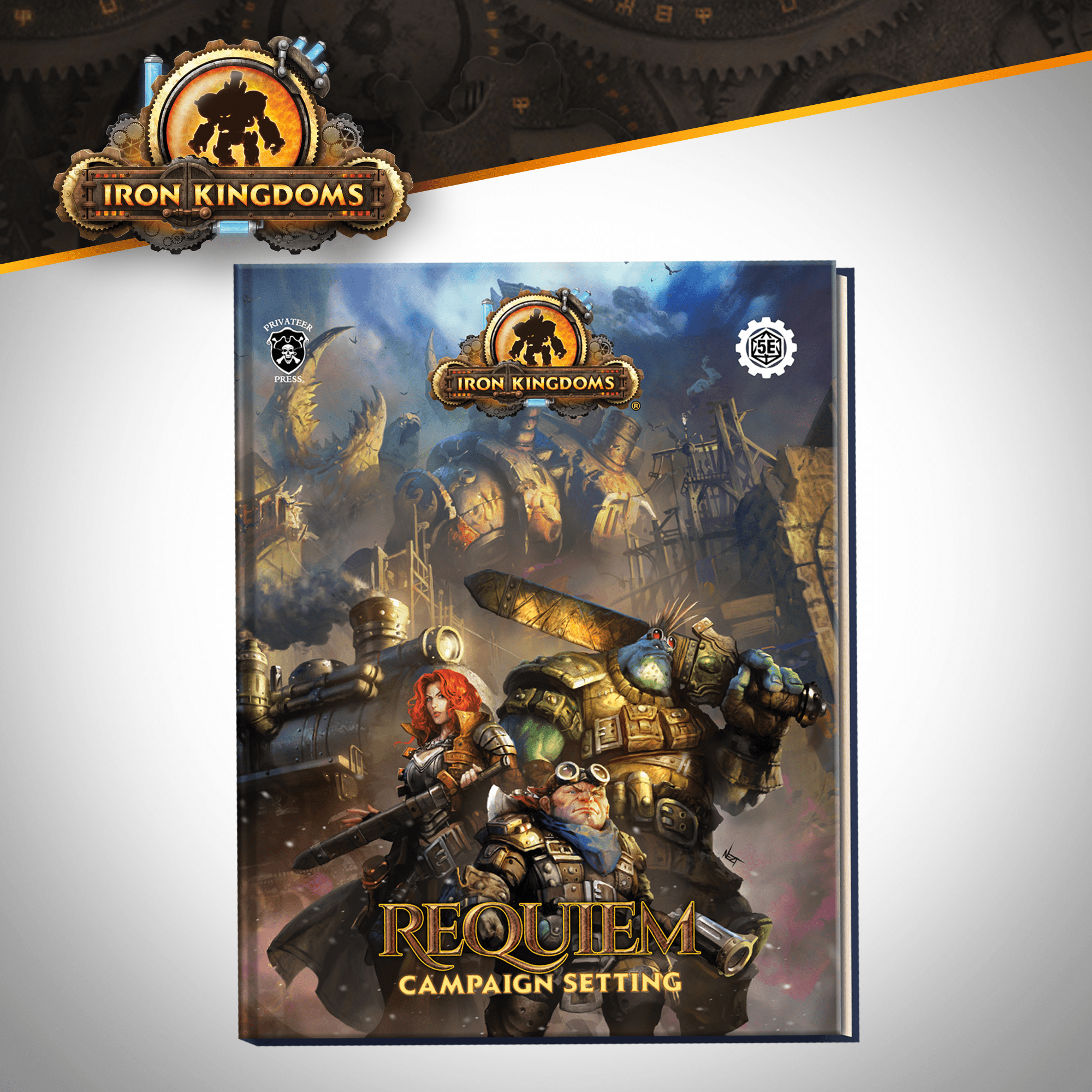 Iron Kingdoms: Requiem The Roleplaying Game - Steamforged Games