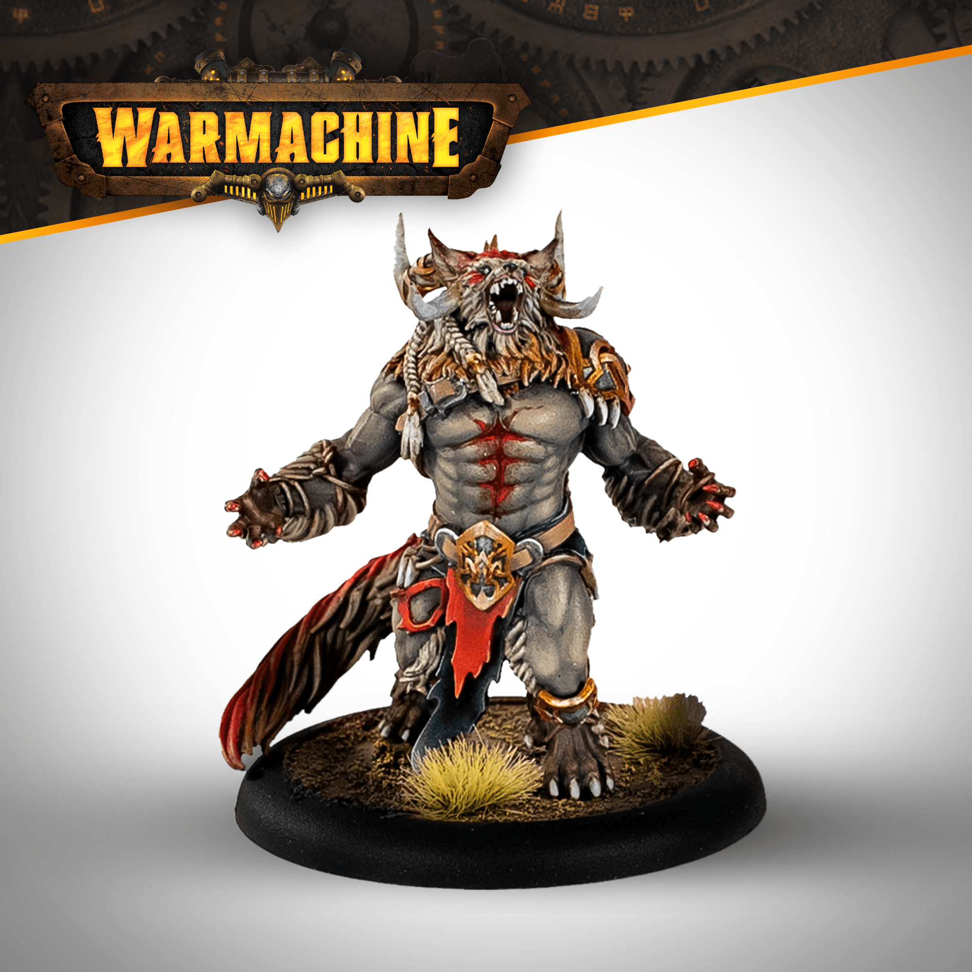 Warmachine: Old Umbrey Lupine Apex - Steamforged Games