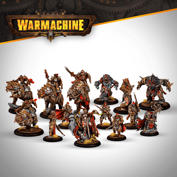 WARMACHINE Khador 塗装済み ボードゲーム　ウォーハンマー Warmachine: Khador Old Umbrey Auxiliary Expansion – Warmachine