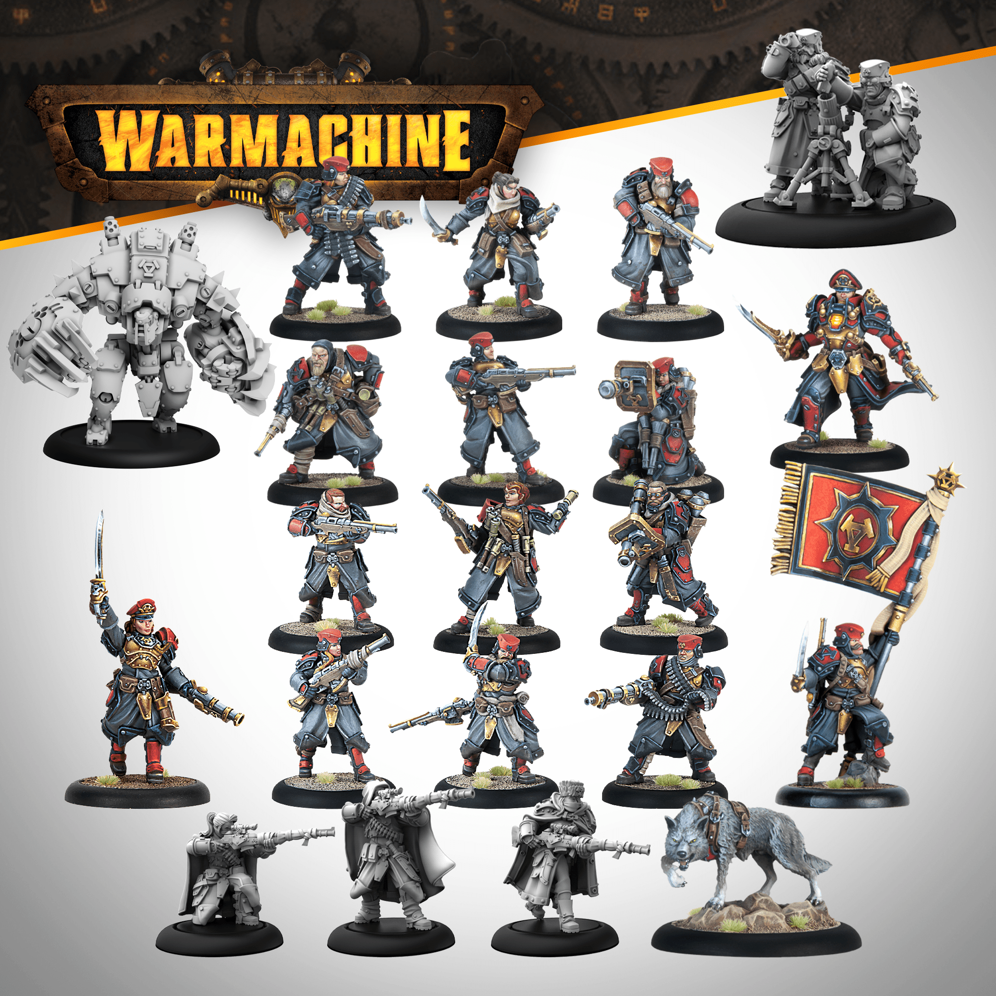 Warmachine: Khador Winter Korps Core Expansion - Steamforged Games