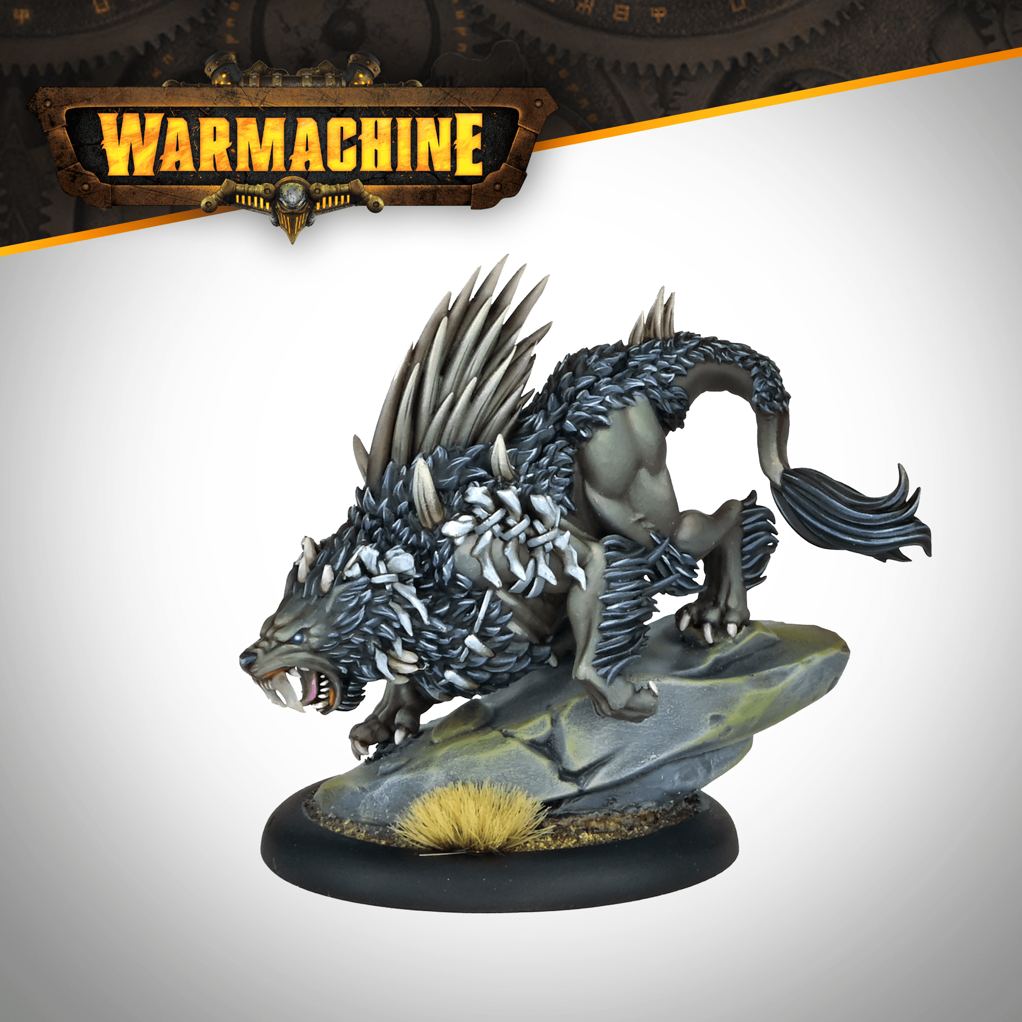 Warmachine: Old Umbrey Feral Warbeast - Steamforged Games