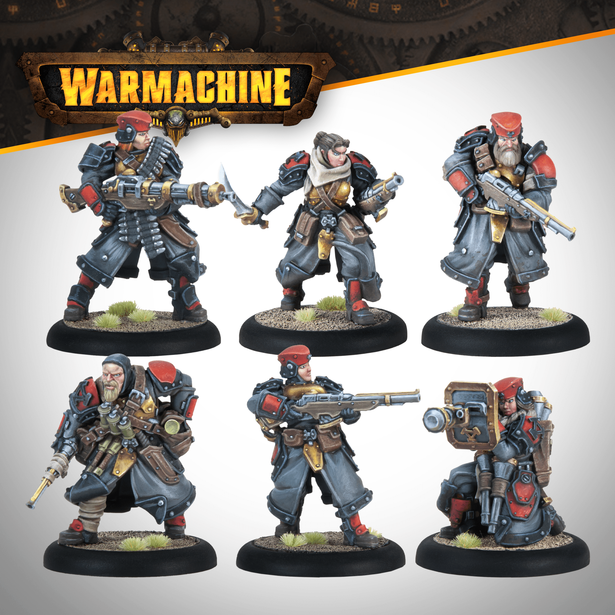 Warmachine: Winter Korp Infantry B - Steamforged Games