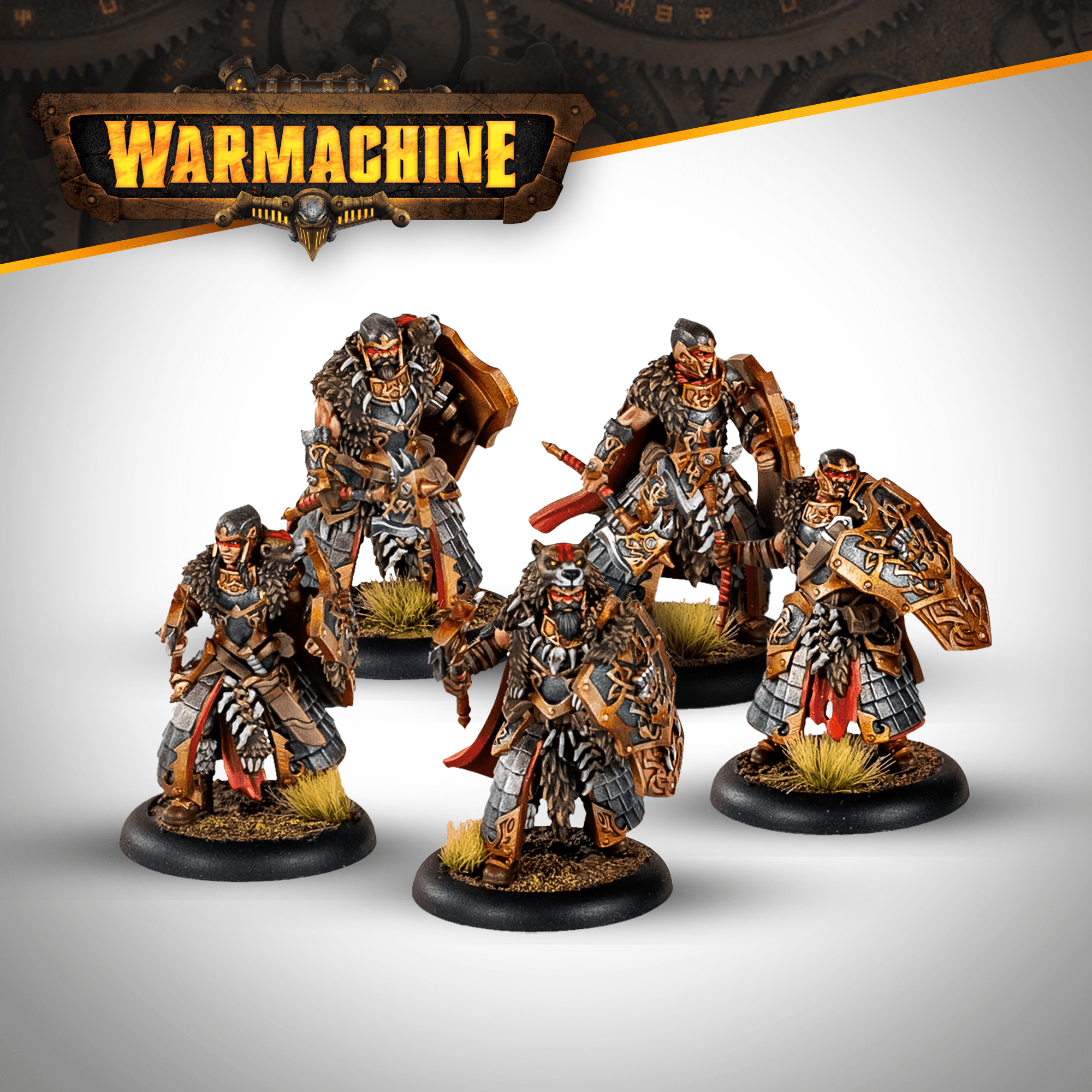 Warmachine: Old Umbrey Liegemen Wardens - Steamforged Games