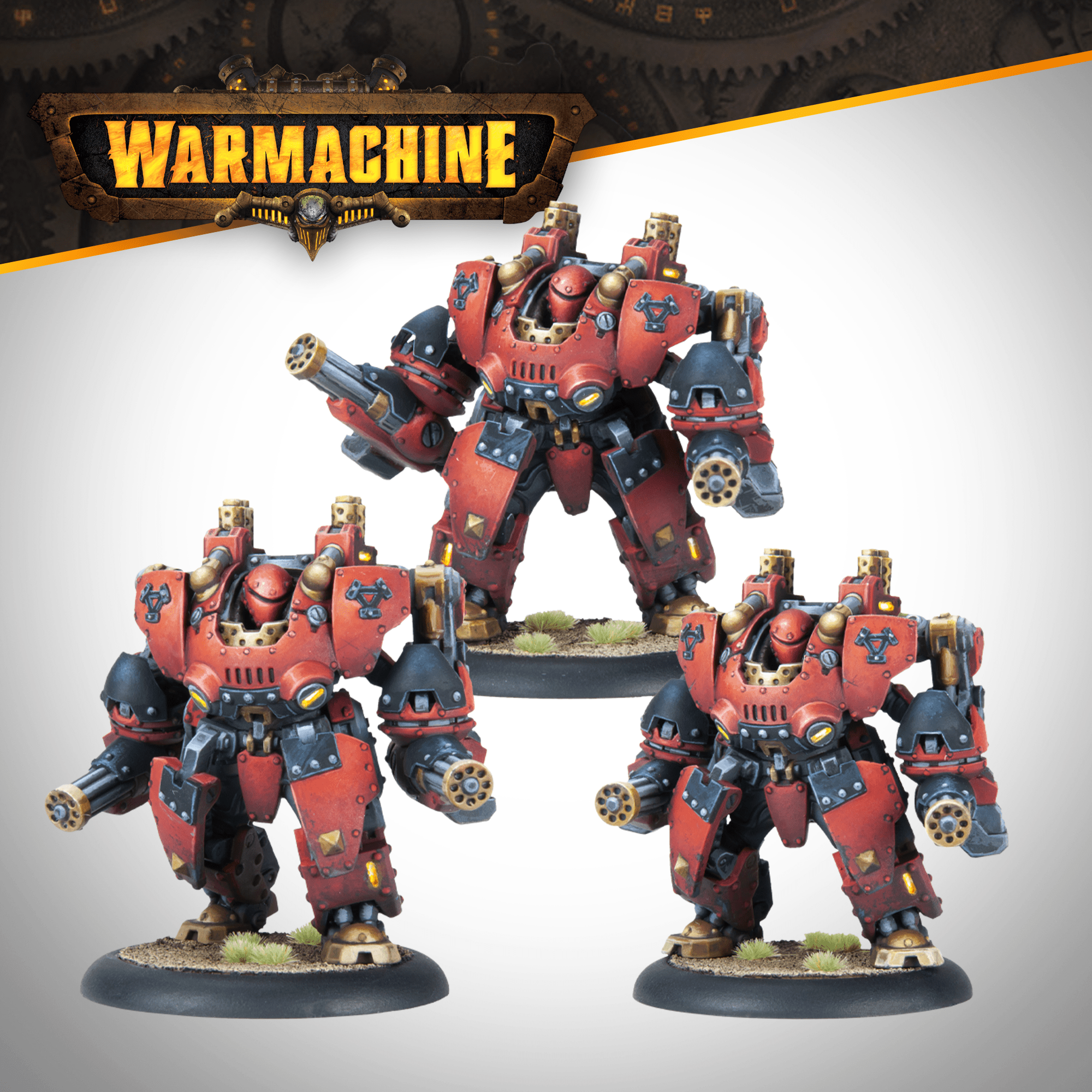 Warmachine: Man - O - War Suppressors - Steamforged Games