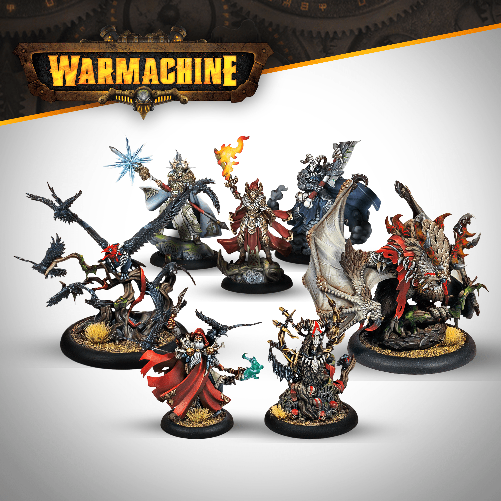 Warmachine: Khador Old Umbrey Command Starter - Steamforged Games