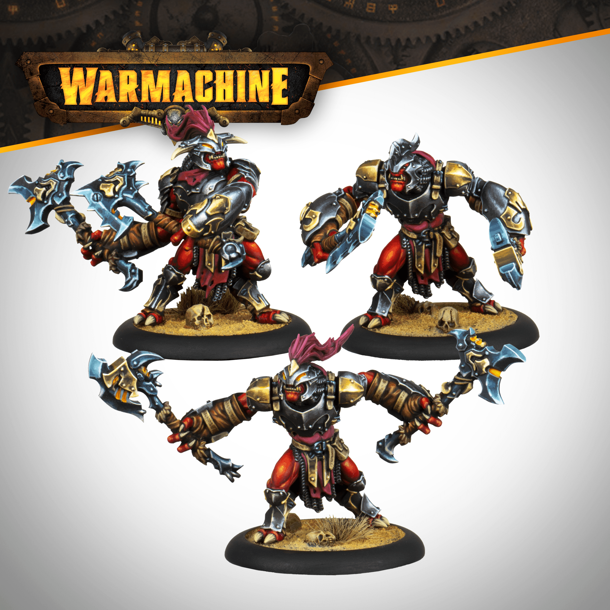 Warmachine: Ulkor Axers - Steamforged Games