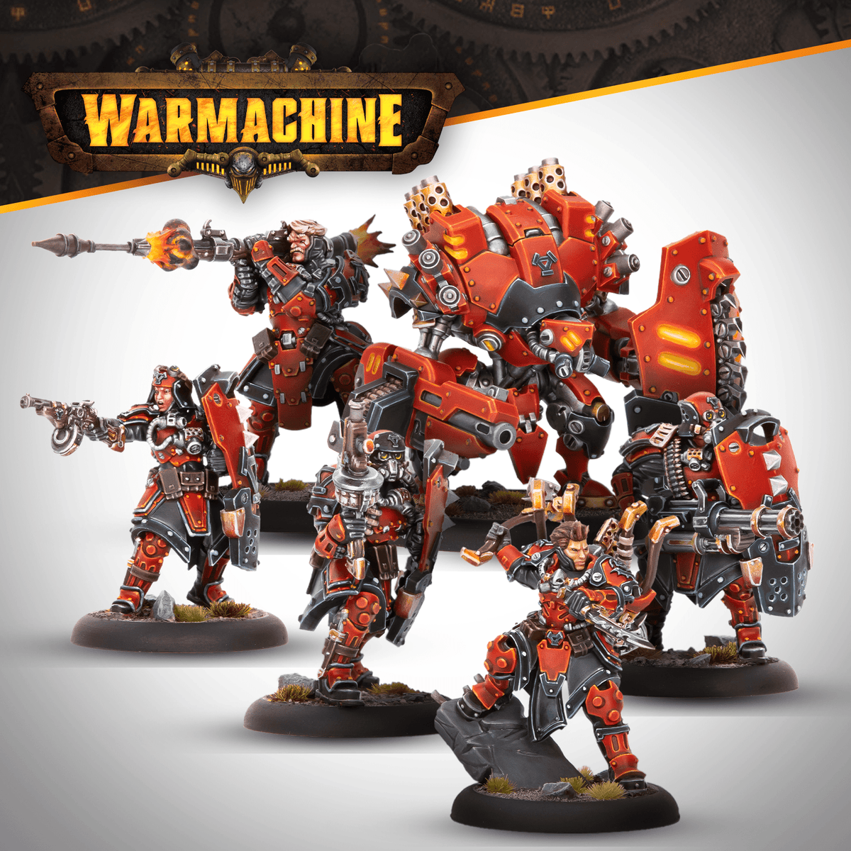 Warmachine: Khador SKS-6 Command Cadre (HIPS) – Warmachine Official