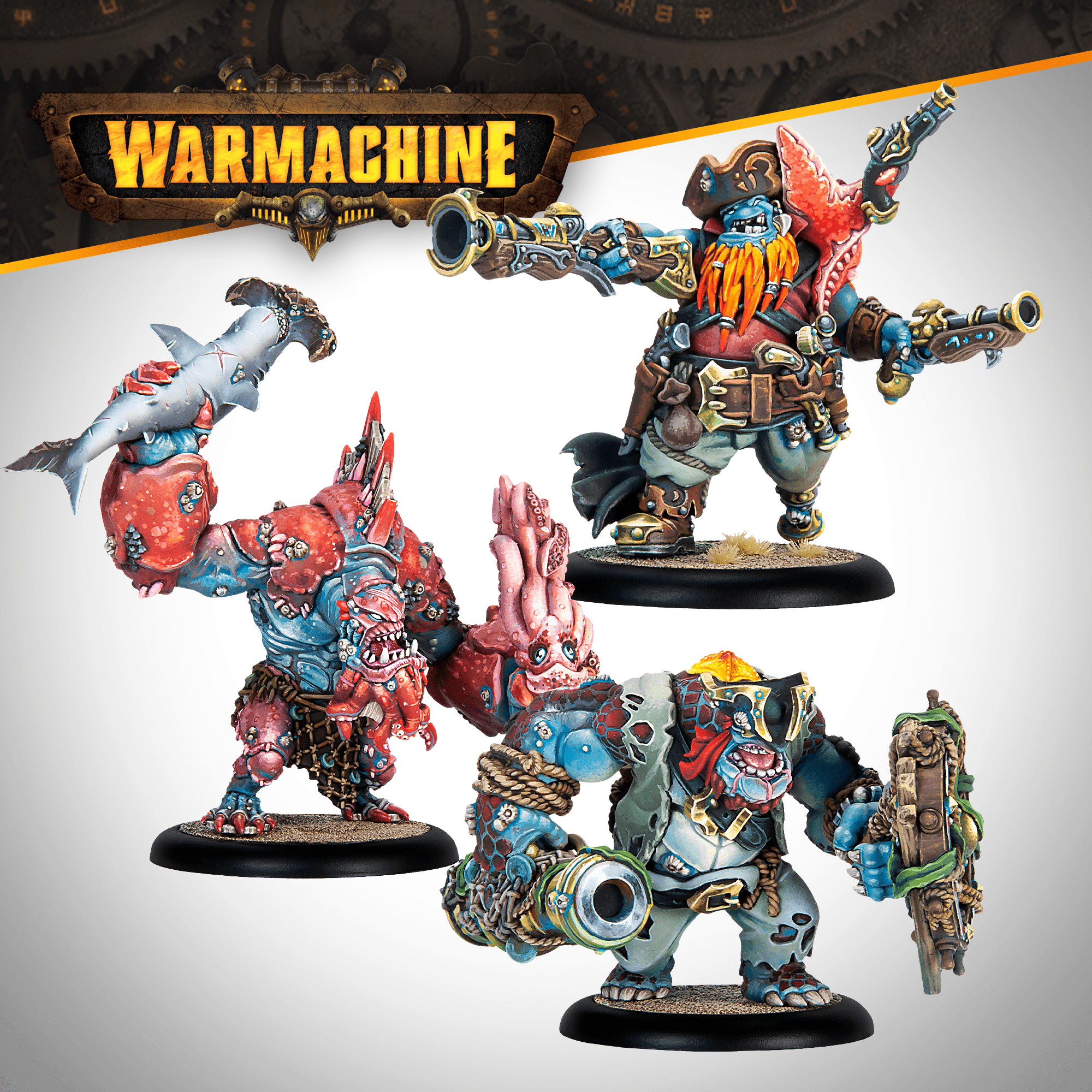 Warmachine: Southern Kriels Brineblood Marauders Battlegroup Box - Steamforged Games