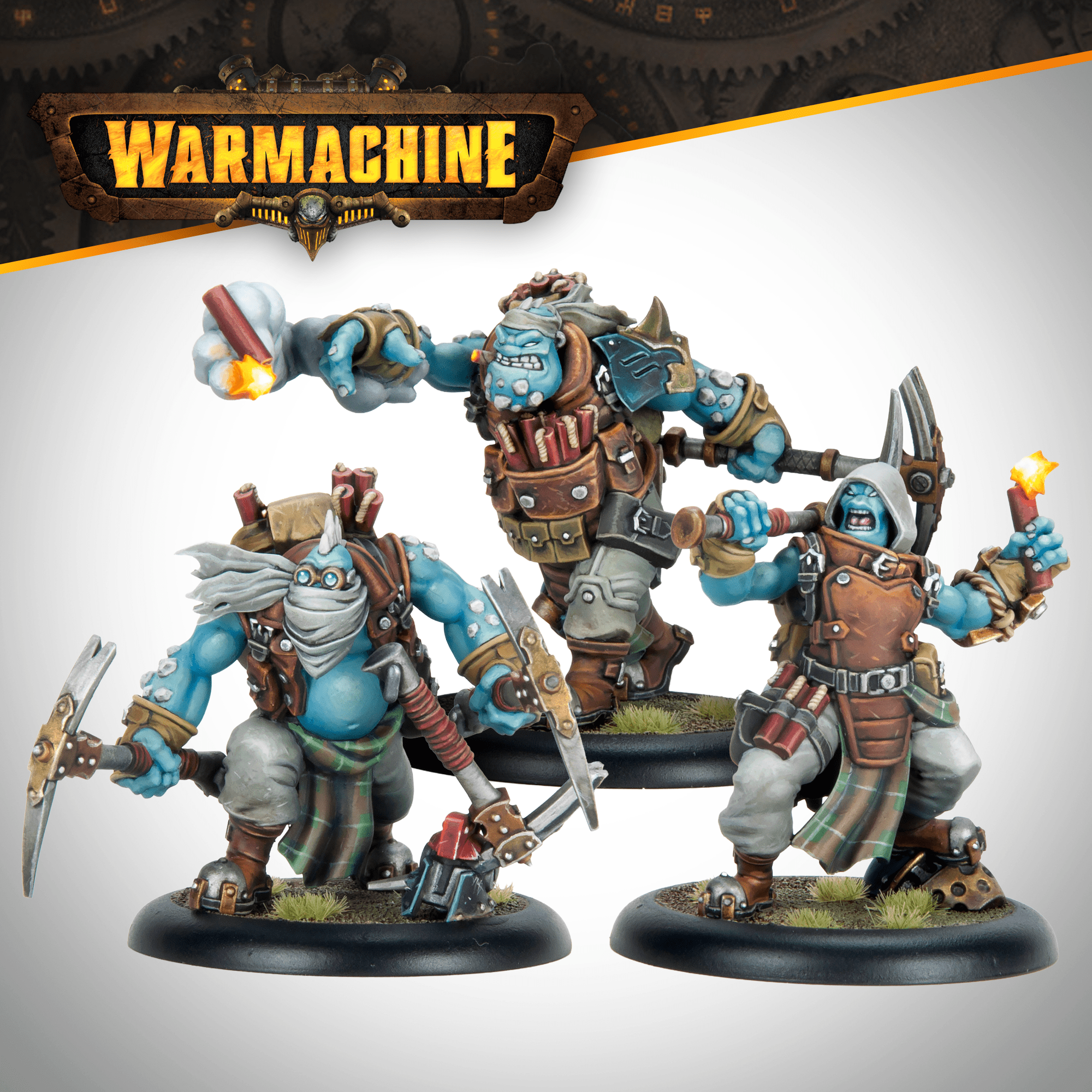 Warmachine: Southern Kriels Kithguard Command Starter - Steamforged Games