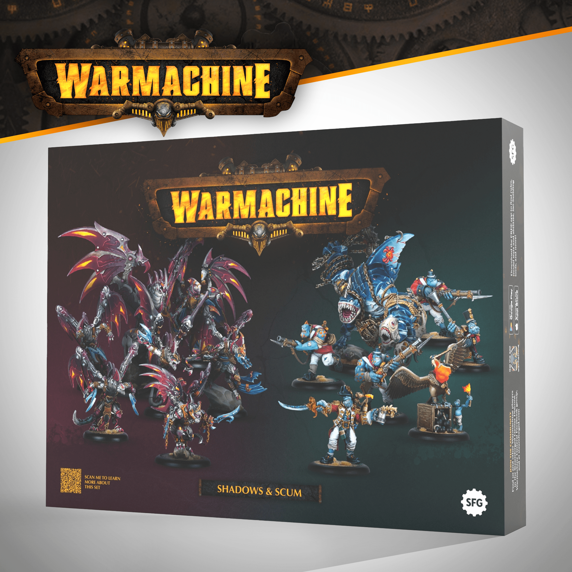 Warmachine: Shadows & Scum - Steamforged Games