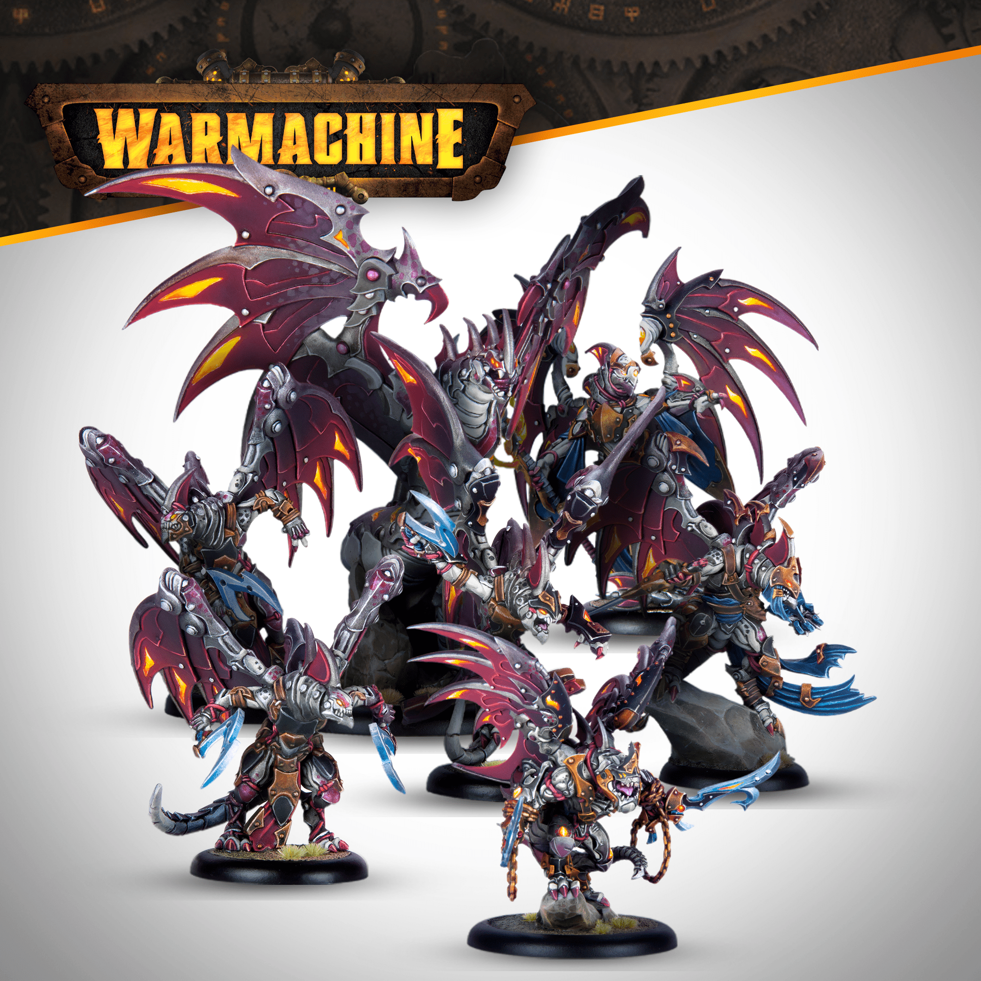 Warmachine: Khymaera Shard Nocturnes Command Starter (HIPS) - Steamforged Games