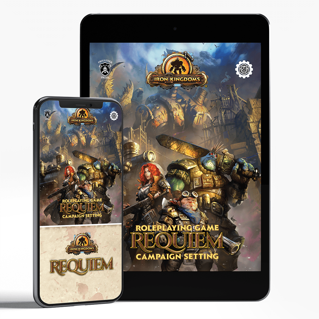 Iron Kingdoms: Requiem The Roleplaying Game (PDF) - Steamforged Games