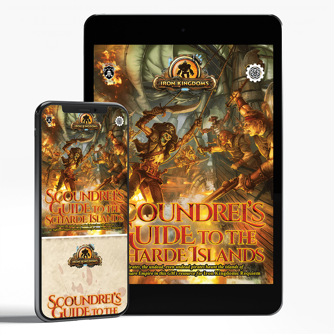 Iron Kingdoms: Scoundrels Guide to the Scharde Island (PDF) - Steamforged Games